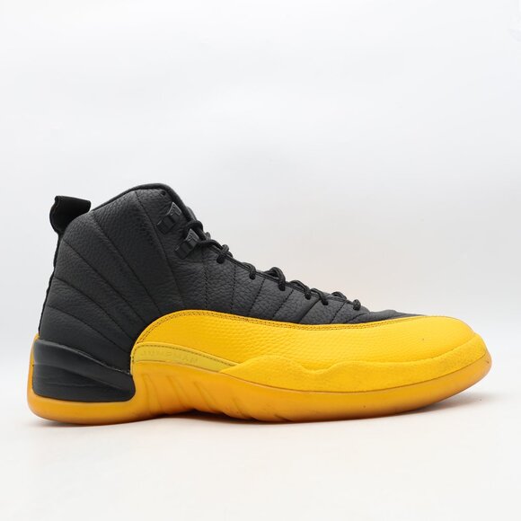 black and yellow 12s men